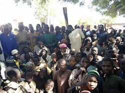 The Chairman Taraba Muslims and Christians Consultative forum visited our Almajiri School